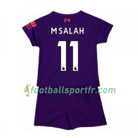 Tenue Liverpool M Salah 11 Enfant Exterieur 2018-2019 Maillot de Foot
